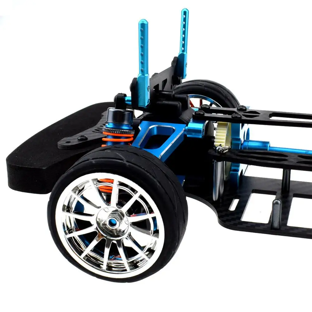 RCtown алюминиевый сплав и карбоновый вал привод 1/10 4Wd Touring автомобильный каркасный комплект для Tamiya Tt01 Tt01E автомобиль