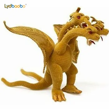 

35*42cm Gold king of the Rodan mothra Action Figure Stuffed Plush doll Wing Movable Kid Kind Anime King Kaiju Kid Christmas Gift