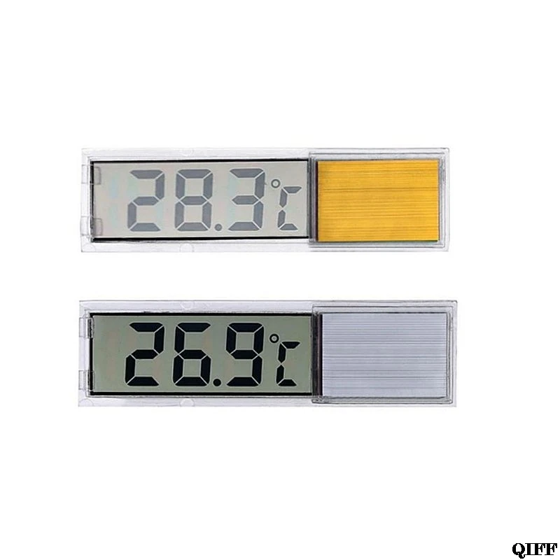 Аквариумный термометр с ЖК-дисплеем и 3D Цифровым электронным измерением температуры, измеритель температуры аквариума