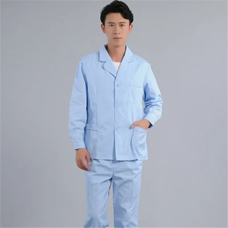 The Nurses Wear The Men's And Women's Oral Cavity Doctor's Uniform, Short Sleeves, Long Sleeves Blue Suit Heart Brand photocard holder pink blue ins photo sleeves card holder idol kpop photo protector bus card keychain student stationery supplies