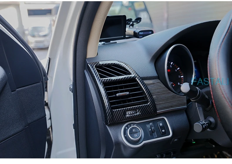 Для Haval H9- Автомобильная Передняя воздушная розетка рамка высокого качества ABS передняя воздушная декоративная рамка выпускного отверстия для предотвращения отражения