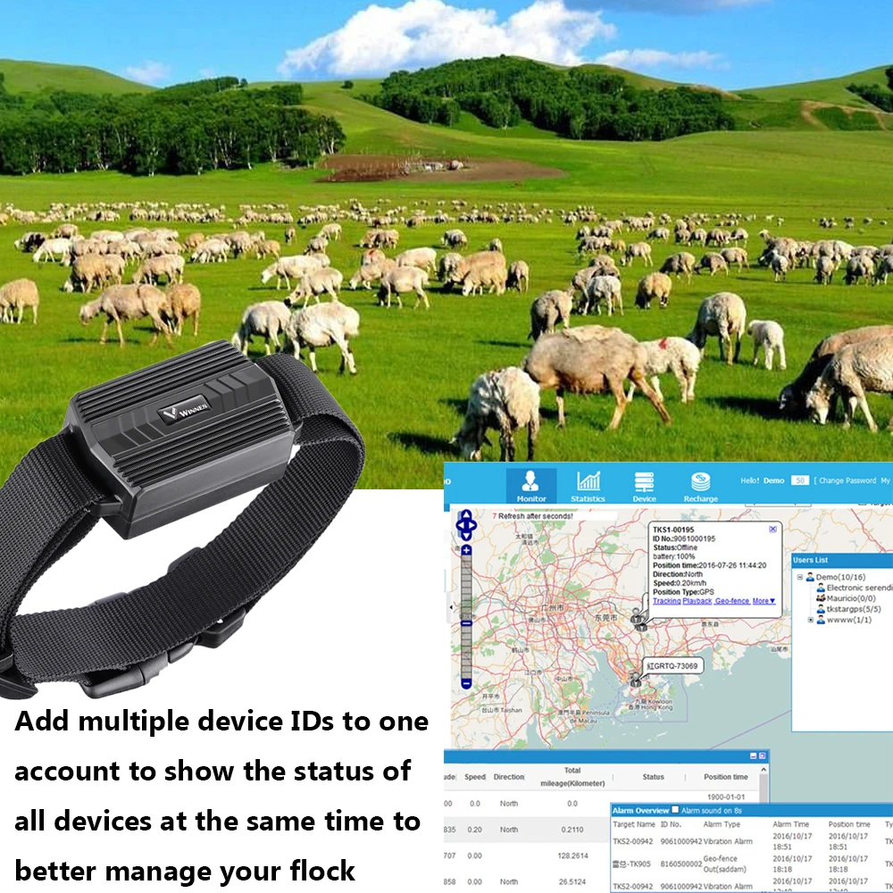 TK935 Personal GPS Animal Tracker with Strong Magnet GPS Tracking for Cow Sheep Small and Stylish APP/platform Realtime Tracking car tracker