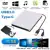 USB 3.0 Type-C External DVD Burner Writer Recorder DVD RW Оптический привод CD/DVD ROM Плеер MACS OS Windows XP/7/8/10