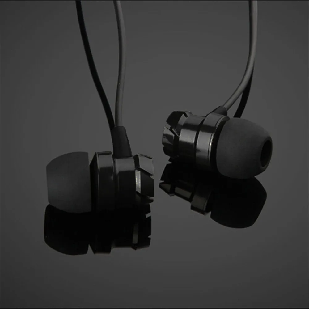In-Ear Supper Bass Metal Earbuds Earphone Headphone Microphone 3.5mm Aging resistance chemical solvent | Электроника