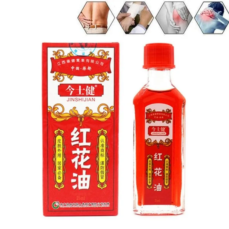Authentic Chinese Old Brand Safflower Oil Rheumatoid Arthritis /joint