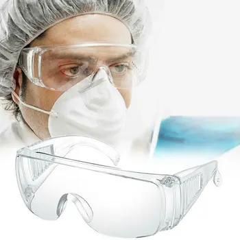 

Clear Anti Dust Eye Protective Safety Glasses Goggles Anti Pollution Lightweight Glasses For Factory Lab Work Outdoor
