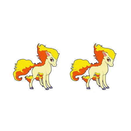 9 Новые Psyduck Pokemon акриловые серьги Wartortle серьги из полимеров позолоченные женские Магнетитовые эпоксидные серьги-гвоздики - Окраска металла: 9