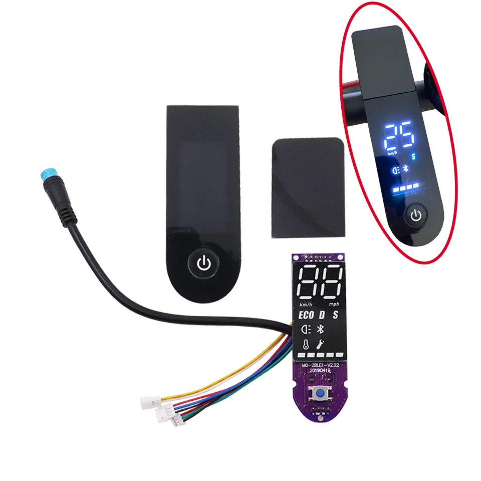 

For Xiaomi M365 Pro Scooter Dashboard W/ Screen Cover for Xiaomi M365 Scooter Pro Circuit Board Xiaomi m365 Pro M365 Accessories