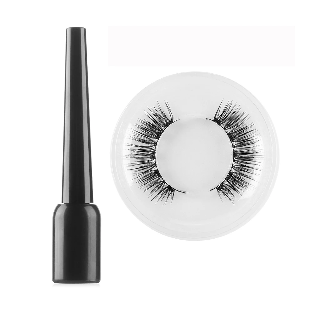 Сильные пятимагнитные ресницы легко носить 3D Магнитная жидкая подводка для глаз