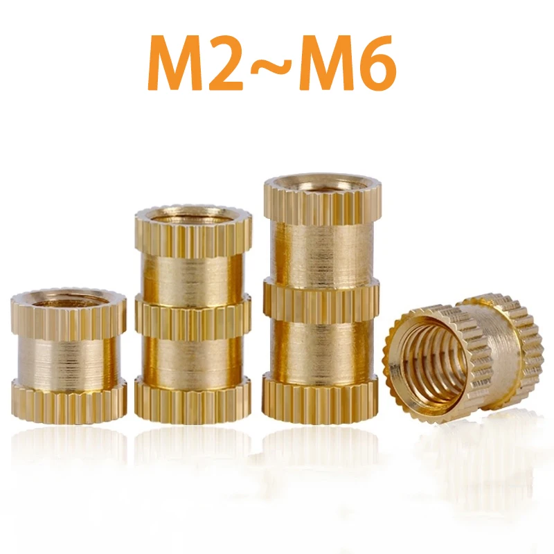 50pcs/30pcs/20pcs/10pcs M2m2.5m3m4m5m6 Solid Brass Pure Copper Metric