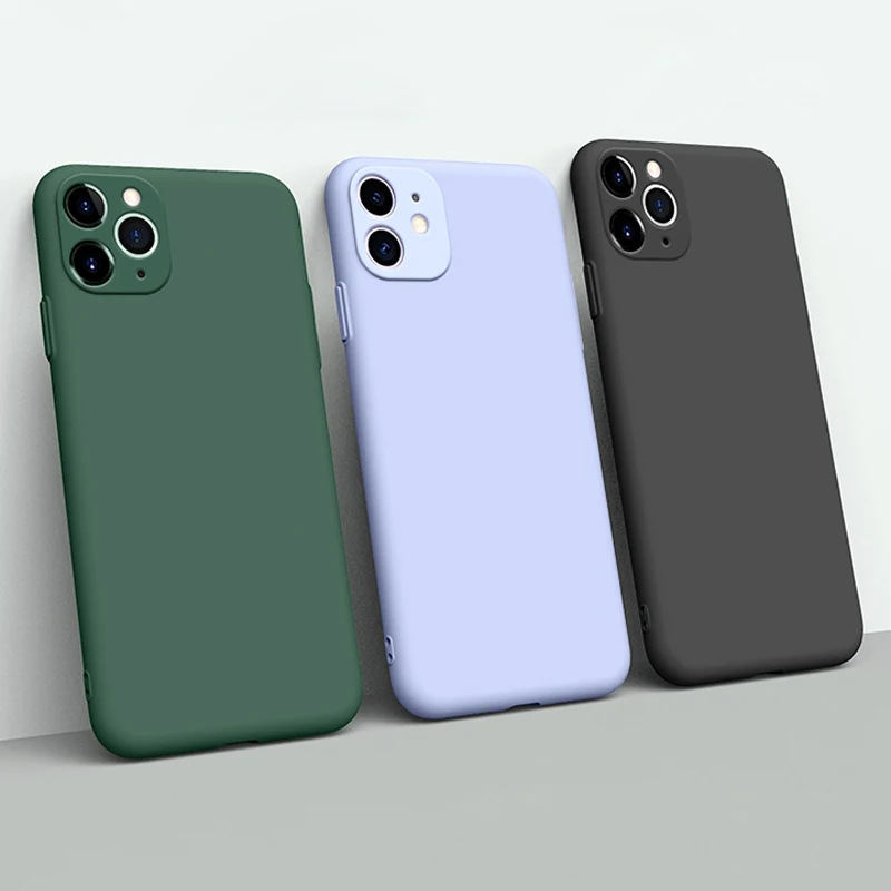 Роскошный мягкий жидкий силиконовый чехол для телефона для Apple iPhone 11 Pro Max 6 S 6s 7 8 Plus 6Plus 6s Plus 8 Plus X XS Max XR силиконовый чехол