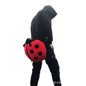 

Ladybug Hip Protector Ski Skating Anti-fall Chest Protector Hip Pads Plush Toy Sport Protective Gear Cartoon Cushion Knee Sleeve