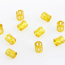 80 шт Декоративные DIY петли для волос набор для заплетания волос легко использовать трубки зажимы Ювелирные изделия Подвески полированные листья металлические запонки кольца звезды