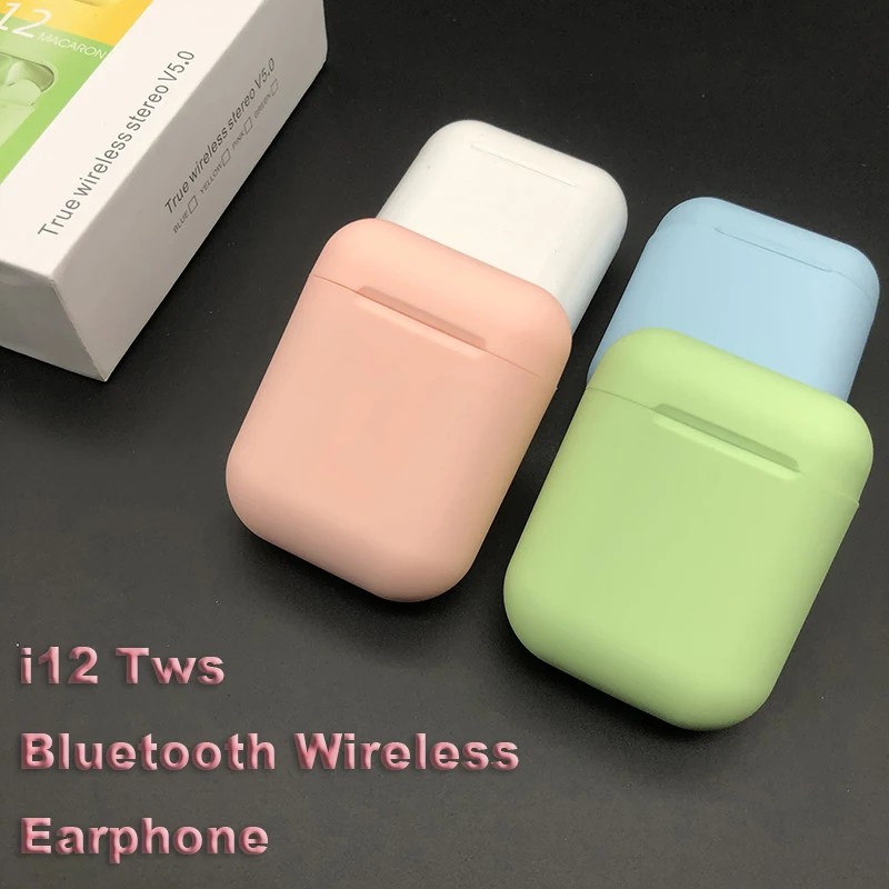 Оригинальные Inpods 12 i12 TWS, беспроводные наушники, Bluetooth 5,0, гарнитура с сенсорным управлением, мини наушники для iPhone, XiaoMi, HuaWei