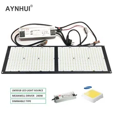 Горячая распродажа 240 Вт qb288 полный спектр светодиодный светильник для выращивания samsung lm301b для квантовой доски