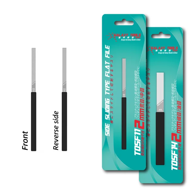 Hobby Polishing tool Water outlet treatment grinder Cross cutting file Double sided use For Gundam Military model 6