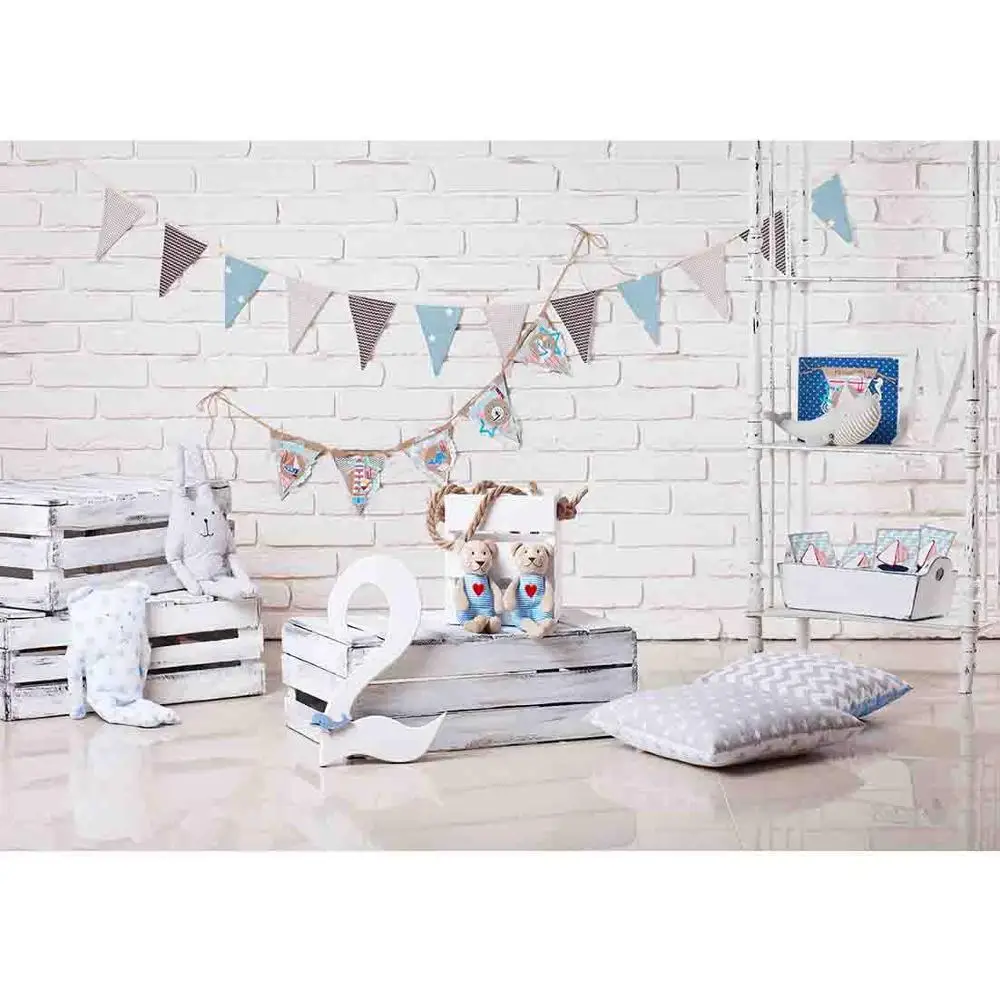 

SHENGYONGBAO Art Fabric Custom Photography Backdrops Prop Birthday + Children Theme Photo Studio Background NY19906-15