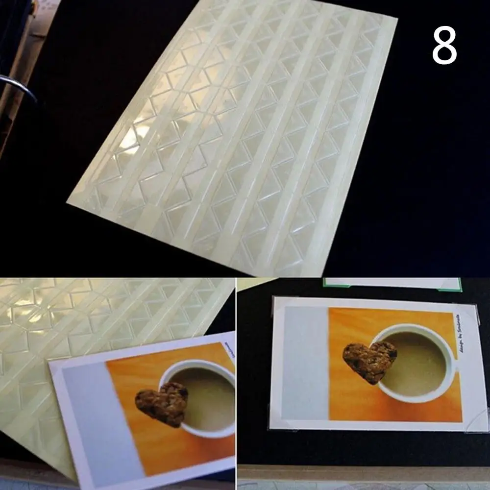 TP 102 шт/лист фотоальбом для скрапбукинга красочные Угловые протекторы DIY стикер Подарочный Декор карта Скрапбукинг художественные поделки - Цвет: TP