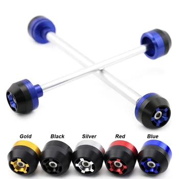 

For Kawasaki ZX-10R Ninja 2004-2005 Front Rear Axle Fork Wheel Sliders Crash Protector Falling Protection Motorcycle ZX10R 04 05