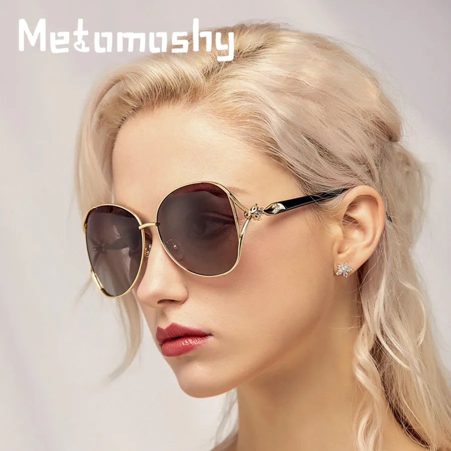 

2019 New Polarized Sunglasses for Women Men Metal Frame Mirror UV400 Lens Protection Sun Glasses Gafas De Sol Mujer Eyewears