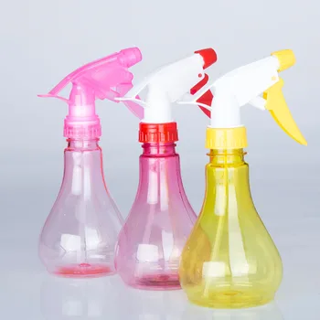 

High quality 1 pcs Plastic Empty Oval Bottle Water Spray for Salon Plants Simple Pump Watering Flowers Plants Water Cans
