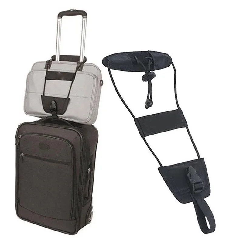 

Travel Luggage Bag Bungee Suitcase Adjustable Belt Backpack Carrier Strap