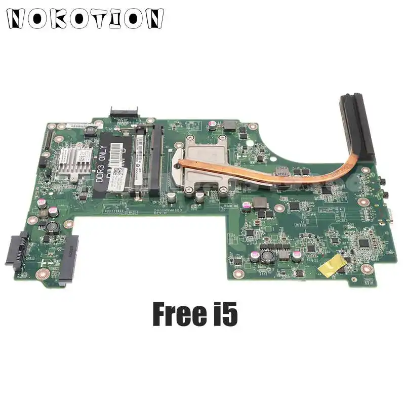 NOKOTION 0GKH2C CN-0GKH2C для Dell inspiron N7010 UMA HD материнская плата Бесплатный i5 + радиатор