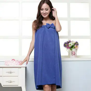 

FAROOT Women Microfiber Body Towel Wrap Bath Shower SPA Body Robe Towel Wrap 140*75cm
