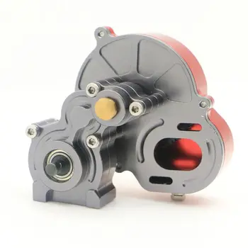 

1/10 Climbing Car SCX10 Upgraded Metal Medium Gear Box Gear Assembly with Motor Seat Mould