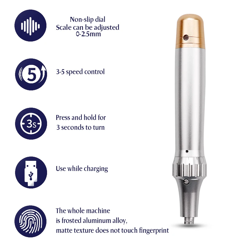 Электрический автоматический Dr. Pen M5-C микроиглы ручка штык Prot иглы картриджи ручка использовать с проводным кабелем Drpen ULTIMA m5-c