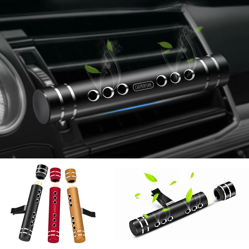 Car Air Freshener Auto Outlet Perfume Vent Auto Interior Accessories Solid Perfume Car Aroma Diffuser Aromatherapy Stick