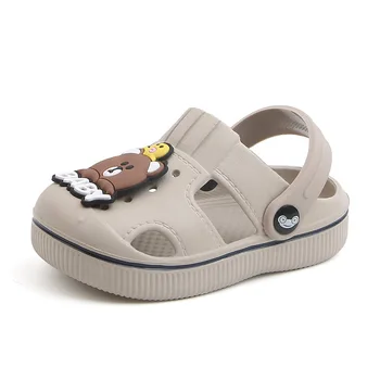 

Suihyung Kids Summer Sandals Boys Girls Summer Beach Water Shoes Cartoon Bunny Bear Baby Toddler Soft Cave Garden Shoes Slippers