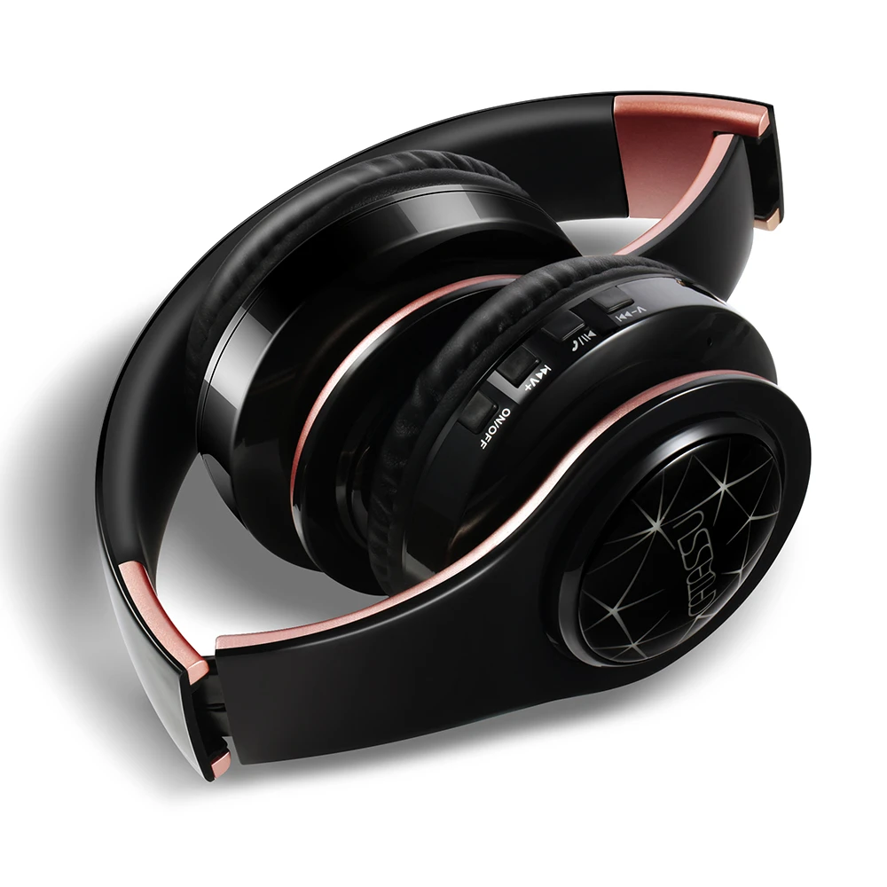 auriculares a la moda inalambricos por bluetooth auriculares hifi con luces led 2020 y microfono para android e ios