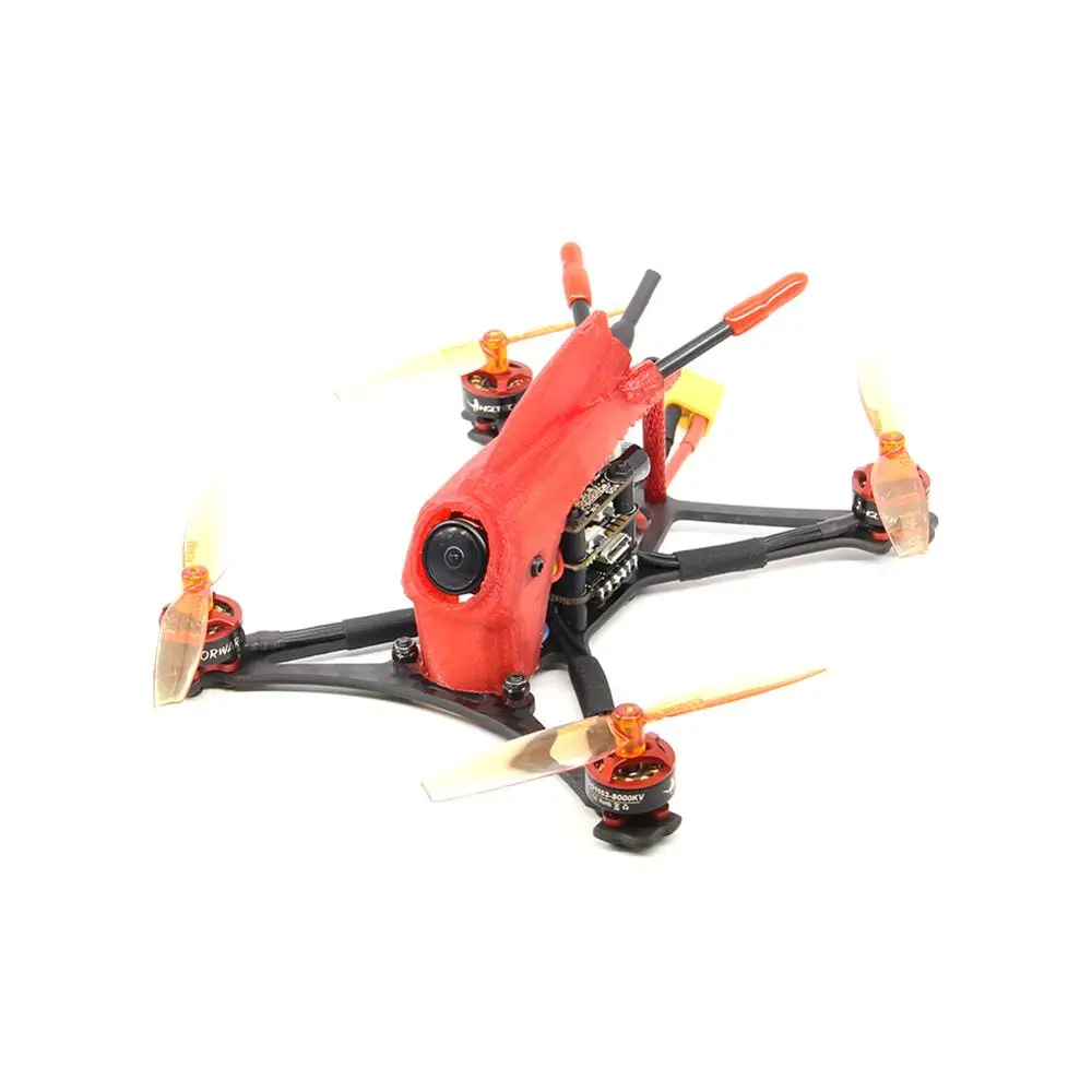 Зубочистка HGLRC Petrel120 Micro RC FPV гоночный Дрон с камерой PNP F411 2 4S управление полетом 13A 4