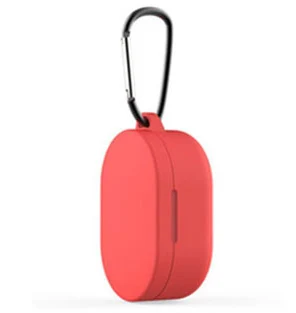 only red case Xiaomi Redmi Airdots TWS беспроводные Bluetooth наушники стерео бас Bluetooth 5,0 с микрофоном громкой связи AI управление для honor - Цвет: only red case
