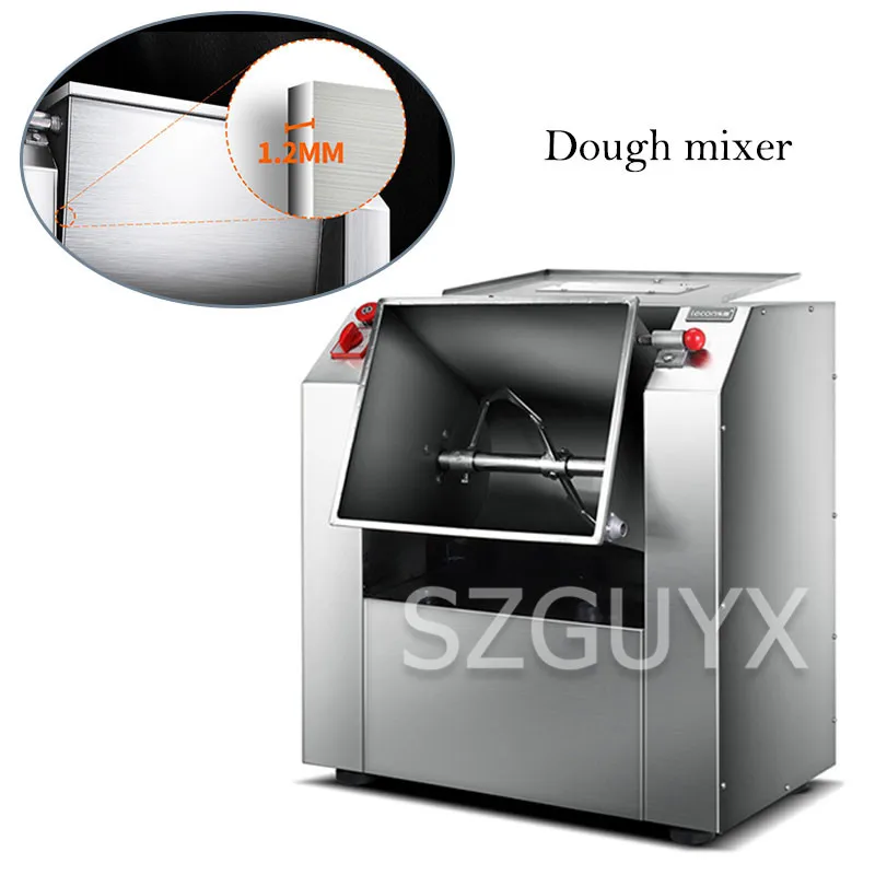 Автоматическая замесочная машина 1500 Вт многофункциональная тестомешалка 8 л из