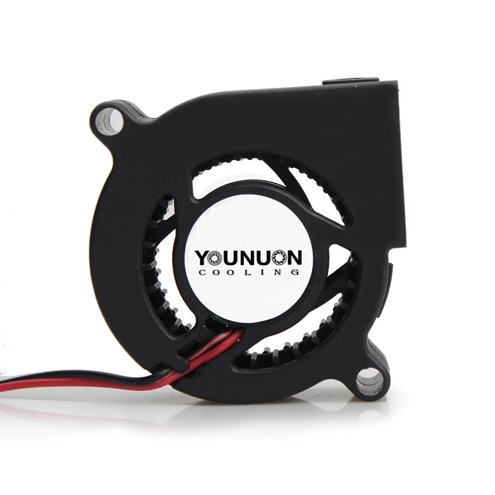 5020 터보 송풍기 팬, 원심 터빈 팬, DC 브러시리스 냉각 팬, 50mm, 5V, 12V, 24V, 50x50x20mm, 2 개