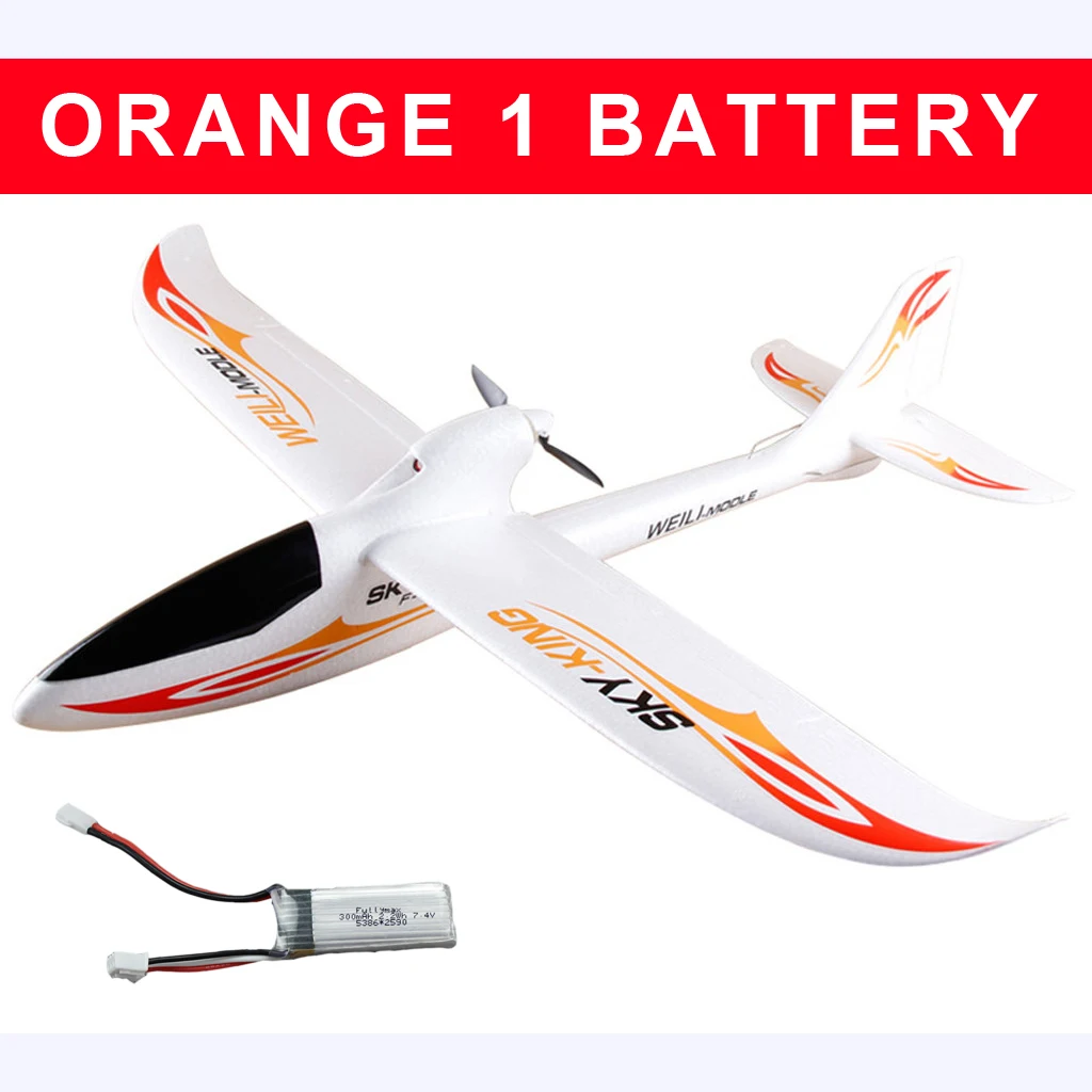 Orange 1 BT RC самолет F959 Sky King 3CH RC самолет с фиксированным крылом планер самолет RTF EPO Электрический летающий самолет игрушки - Цвет: Orange 1 BT