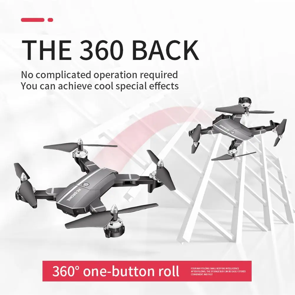 Новый HJ100 Дрон HD широкоугольный 4K Wifi FPV летающие дроны видео живая запись