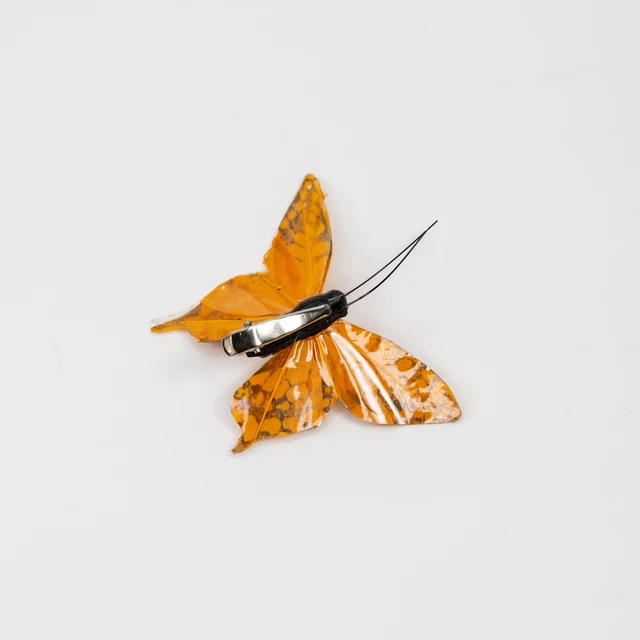 Csimuláció Festett Tollak Pillangók Dekorációs Halom Teraszdekoráció És Ilyesmi - Image 2