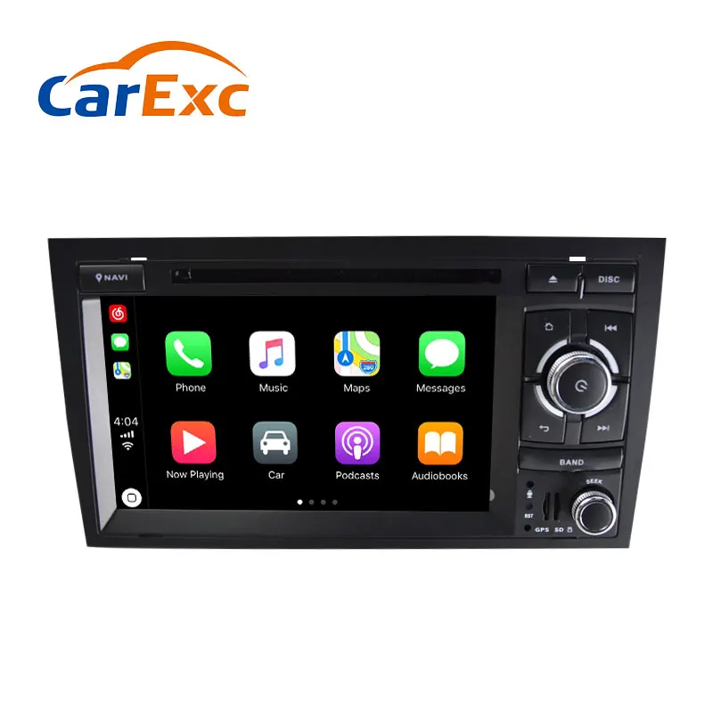 

Android 9.0 Autoradio Built-in CarPlay GPS Navigation Compatible With For Audi A4 S4 RS4 Radio Stereo Head Unit