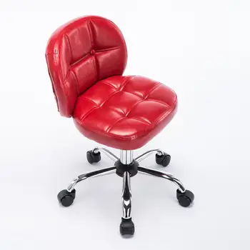 

Computer Stool Household Small Pulley Chair With Backrest Lifting Chair Student Desk Study Office Chair
