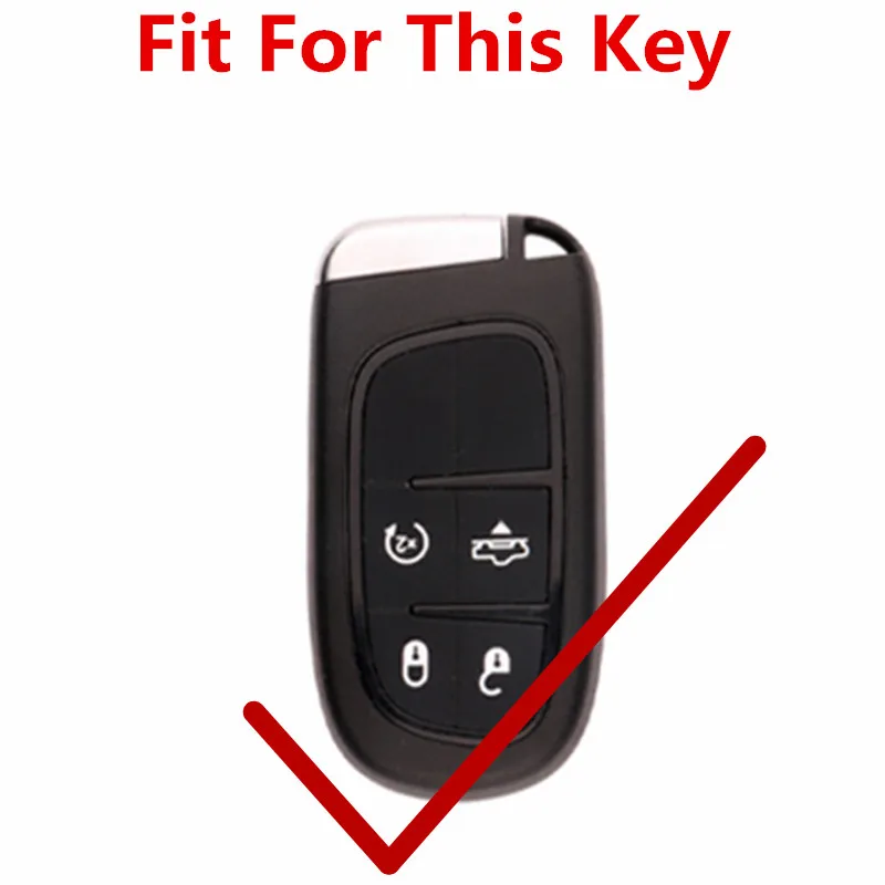 FLYBETTER чехол из натуральной кожи 4 смарт-кнопка для Jeep Grand Cherokee/Compass/longity/Renegade для Chrysler 300 L727