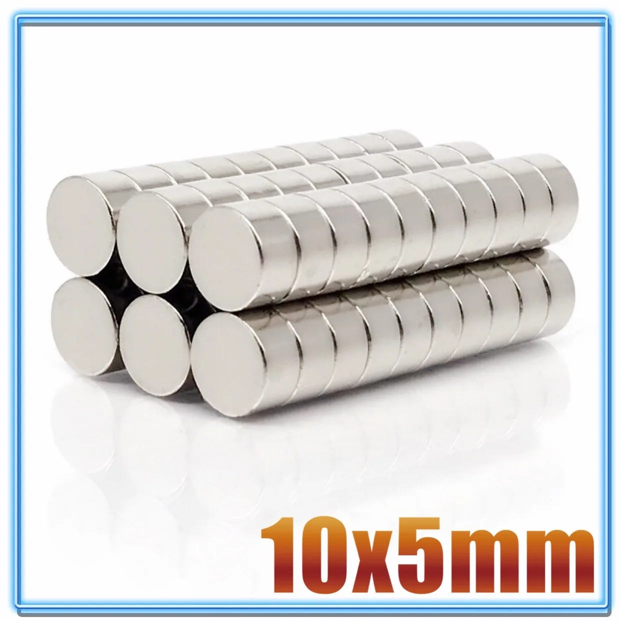 Neodymium Magnet 10x5 10mm x 5mm N35 NdFeB Round Super Powerful Strong Permanent Magnetic 10/20/50/100 Pcs