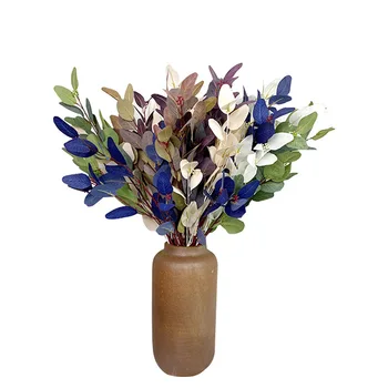 

Simulation Eucalipto Single Artificial Eucalyptus Leaf Artificial Plants for Wedding Shooting Prop Home Decoration Fake Plants