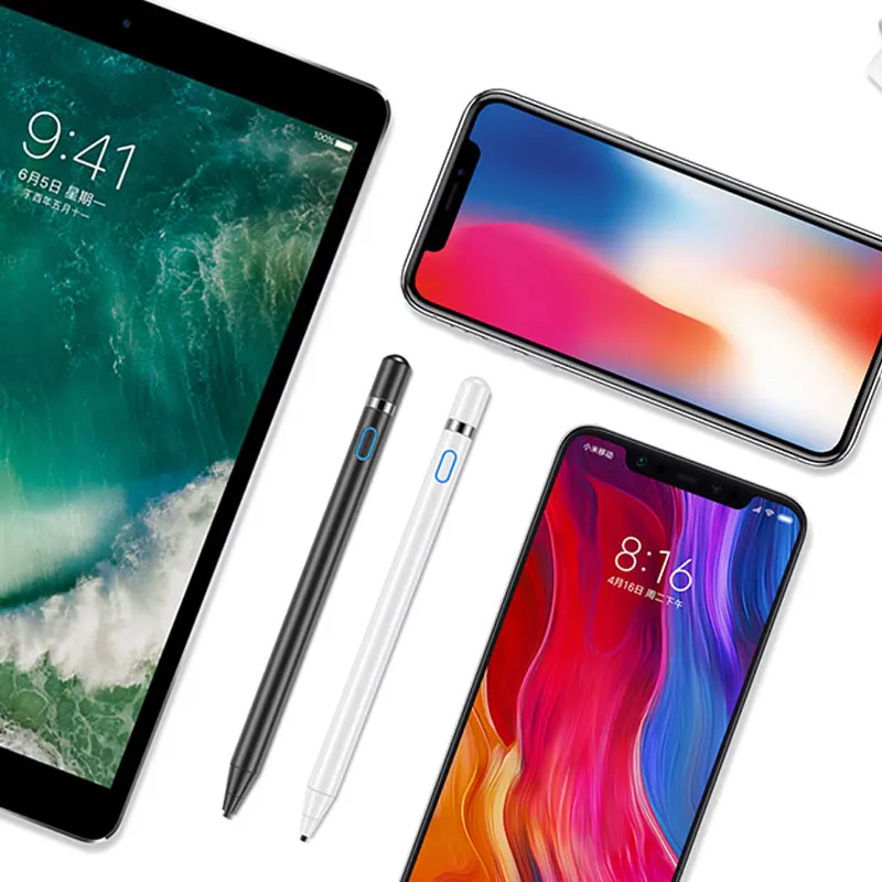 Стилус карандаш для сенсорного экрана iPad Pro 1 2 3 4 9 7 10 5 12 планшет емкостная
