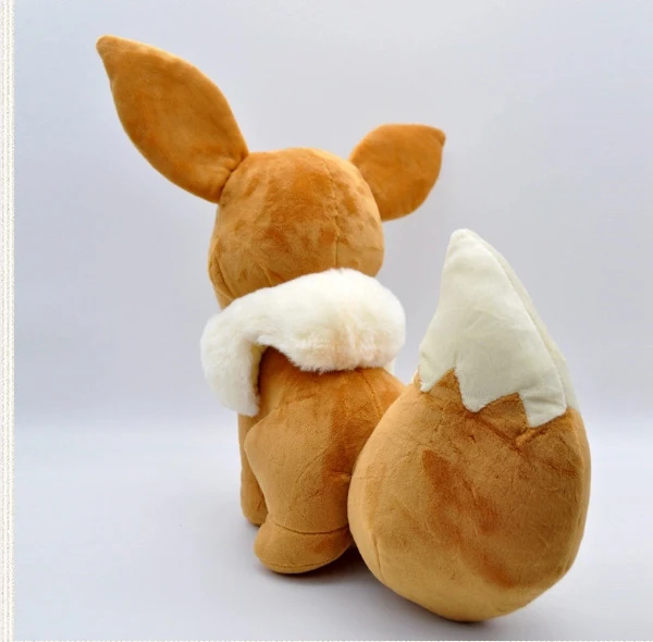 Большой размер сидячая позиция eevee плюшевые мягкие куклы Детский подарок плюшевые игрушки