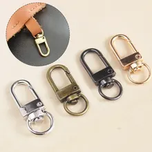 

1pcs Metal Swivel Eye Snap Hook Trigger Lobster Clasps Clips for Leather Craft Bag Strap Belt Webbing Keychain Large Size