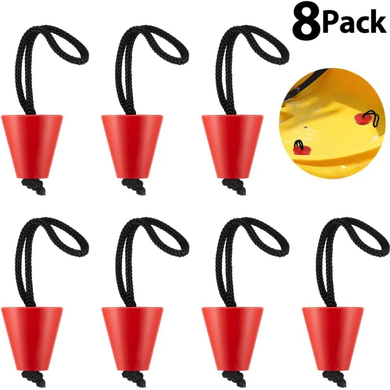 

8pcs Silicone Water Stopper for Kayak and Canoe and Assault Boat Canoe Boat New Waterproof Plug Free Shipping