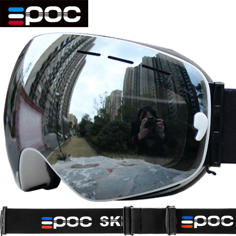 Двухслойные противотуманные лыжные очки для снегохода, лыжные очки poc crave gogle для мужчин и женщин, лыжные очки, маска для снега, сноуборда, солнцезащитные очки